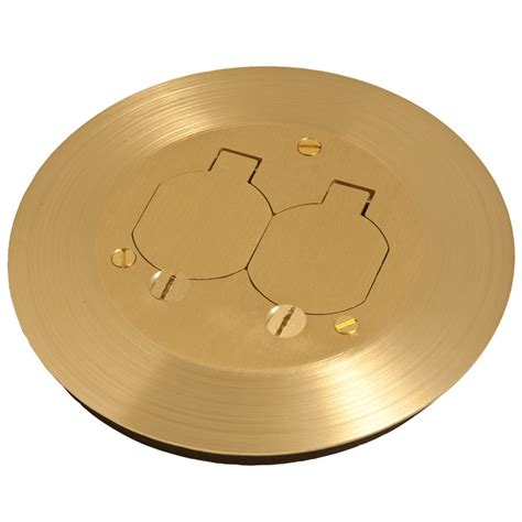 round metal electrical box cover